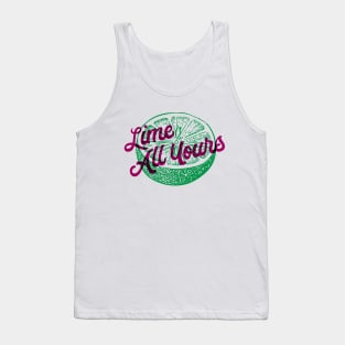 Lime All Yours Fruit Pun Tank Top